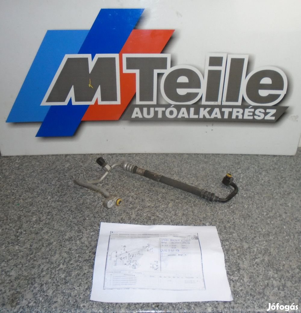 [GYÁRI BONTOTT] BMW - KLÍMACSŐ - 7-ES / E65 - 760i ; E66 - 760Li  /